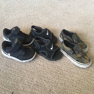 6c lot nike and vans